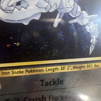🔥🌀SWIRL🌀🔥Steelix Pokemon 2000 Neo Genesis Unlimited 15/111