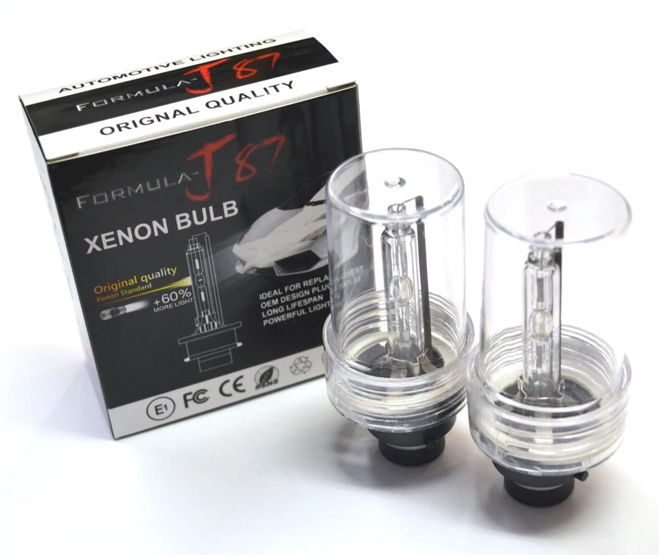 Xenon HID D2S Two Bulbs Headlight 6000K White Bi-Xenon Replacement Plug Play Fit - Image 2 of 4
