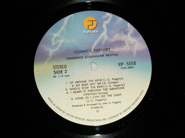CCR CREEDENCE CLEARWATER REVIVAL Japan 1978 VIP-5058 NM LP
