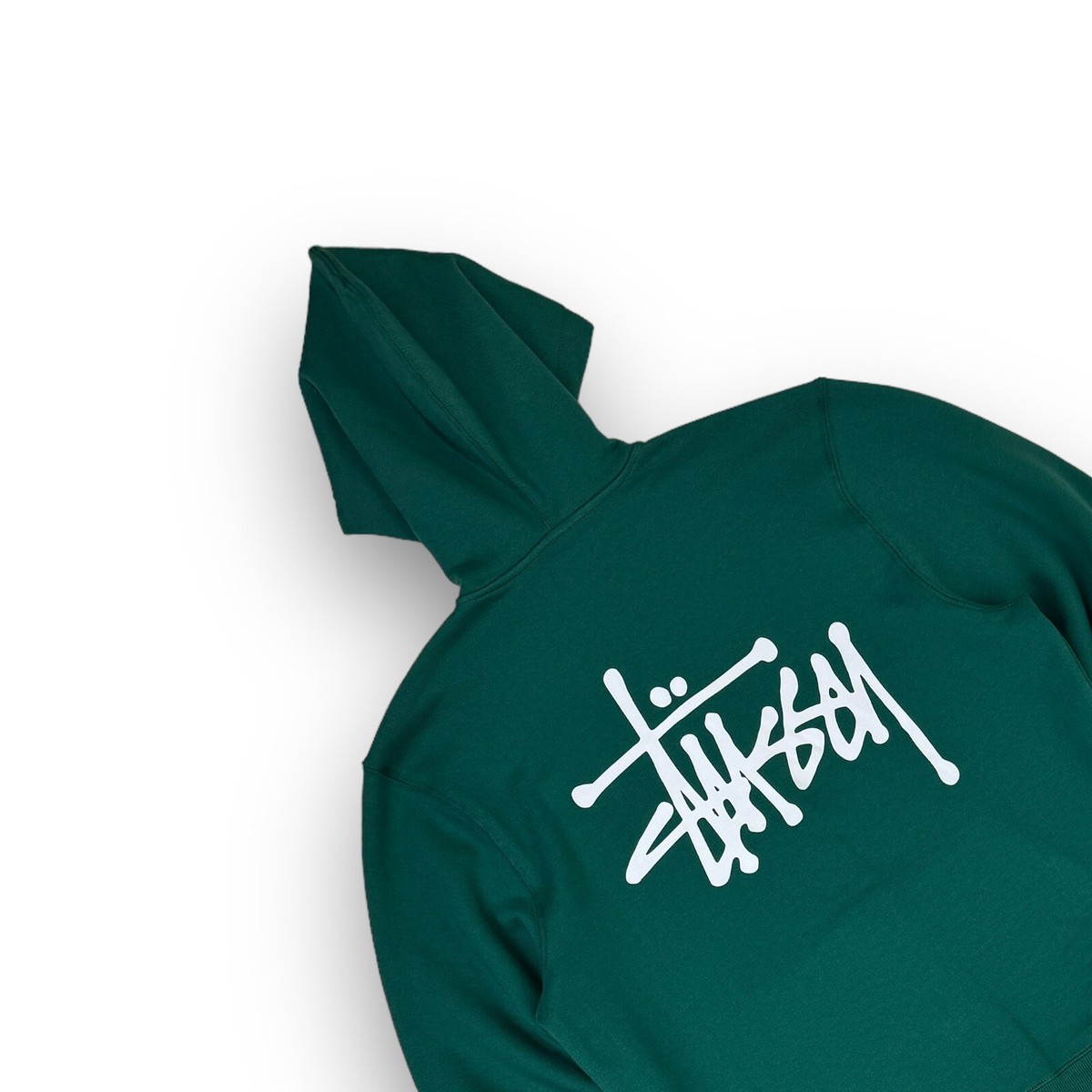 トップス STUSSY Big Thermal Zip Shirt Green Stussy Thermal Zip Hoodie - Green | Garmentory