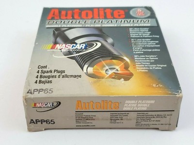 Lot of 4 Autolite APP65 Double Platinum Nascar Performance ...