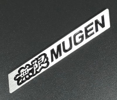 Black x1 3D Car Trunk Emblem Badge Sticker Decal MUGEN for HONDA CIVIC ACURA