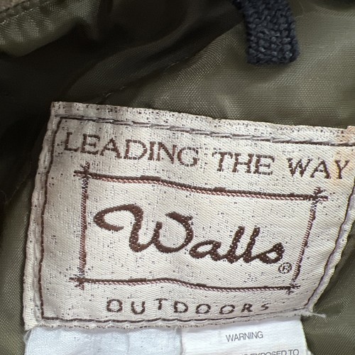 VTG Walls Outdoors Jumpsuit Youth Sz 12 Camo Zip Long Sleeve Hunting - Picture 9 of 11