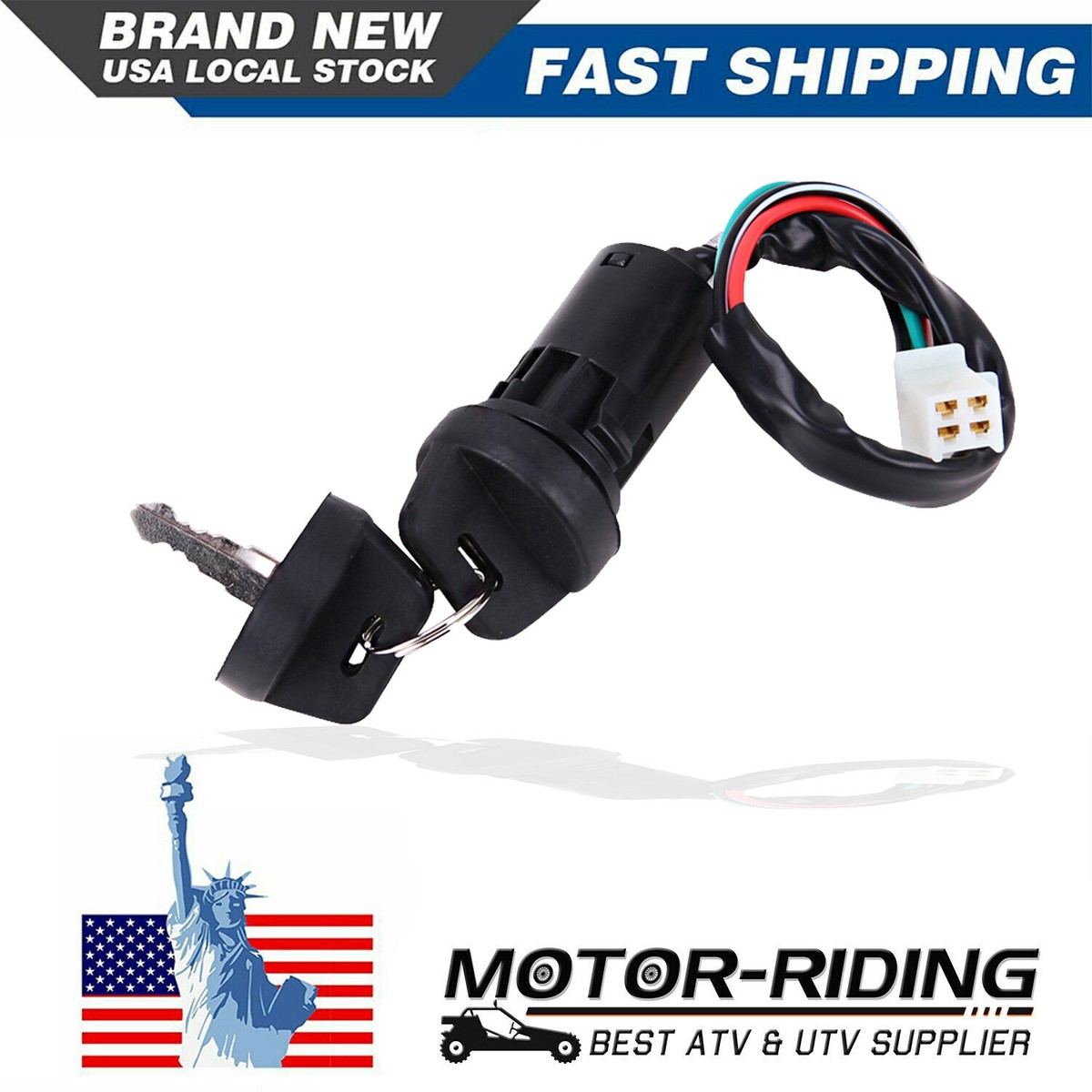 Polaris Sportsman 500 HO Ignition Switches - Foto 4