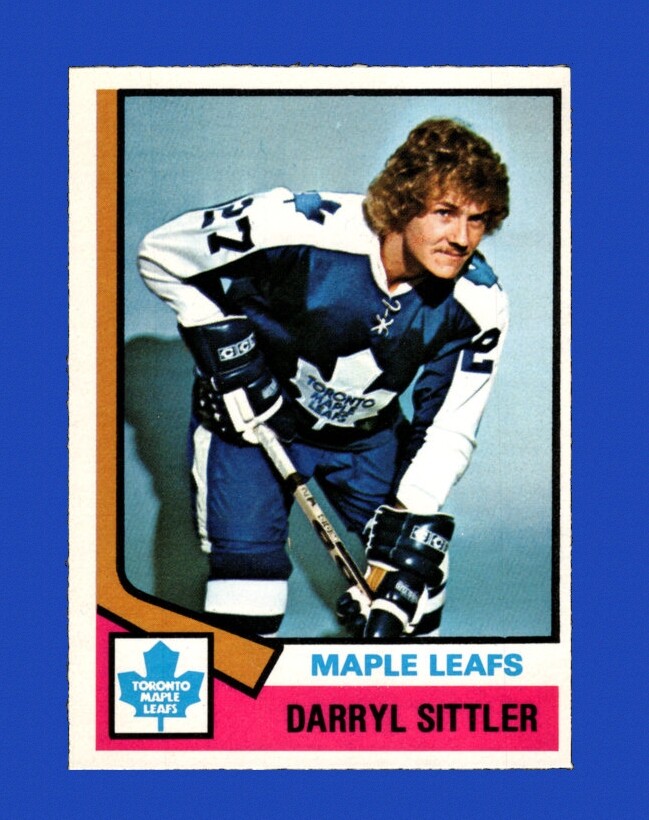 1974-75 O-Pee-Chee Set-Break # 40 Darryl Sittler EX-EXMINT *GMCARDS*