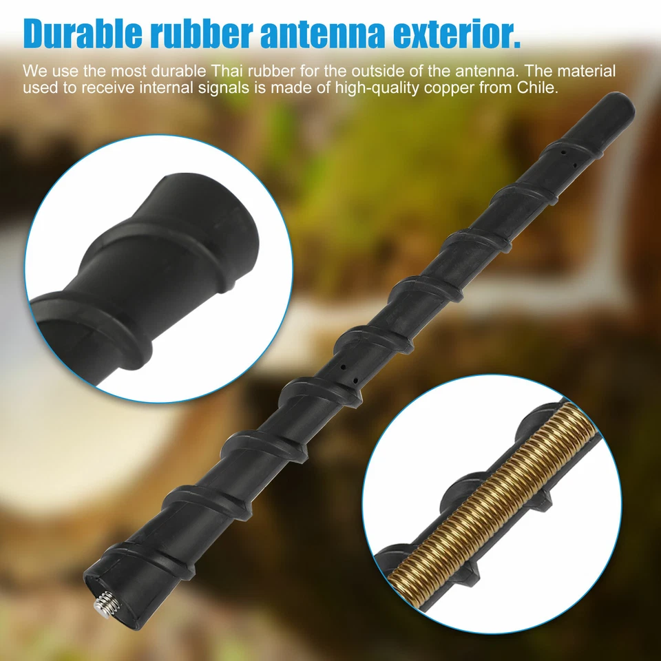 7inch Radio Signal Antenna Mast For Jeep Cherokee Liberty Dodge Journey Avenger - image 4 of 4