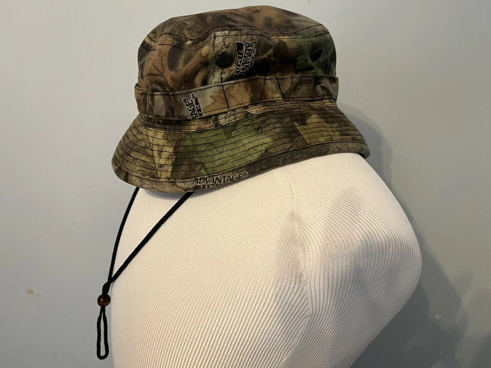 OC Outdoor Cap Advantage Timber Camouflage Bucket Boonie Hat Hunting Fish L/XL - Image 3 of 4