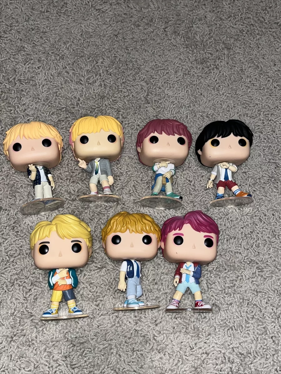 Funko Pop DNA BTS K pop LOT OF 7 OOB LOOSE NO BOXES Jungkook V J Hope RM  Suga✅