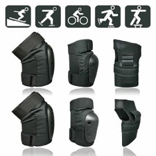 Adult Children Knee/Elbow Pads Protective Gears for Skateboard Cycling Scooter