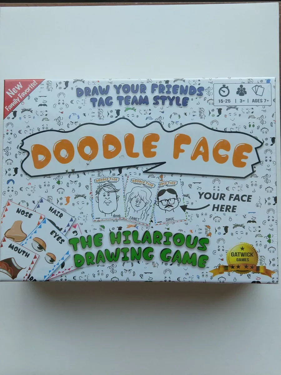  Doodle Face Game - New Hilarious Game of Drawing Your