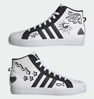 ADIDAS Bravada 2.0 Mid Schuh Sneaker Gr.46 (11) weiß schwarz ID7353 limited *RAR