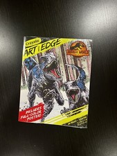 NEW Crayola Art with Edge Jurassic World 28 Ppg Coloring Book 1 Poster Sealed