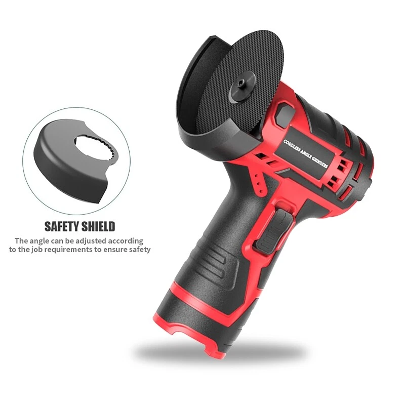 Cordless mini 2024 angle grinder