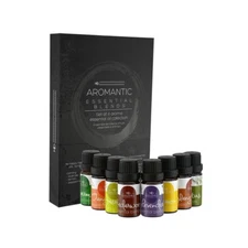 Aromantic Essential Blends 8- Piece Collection - Measurable Difference - NIB