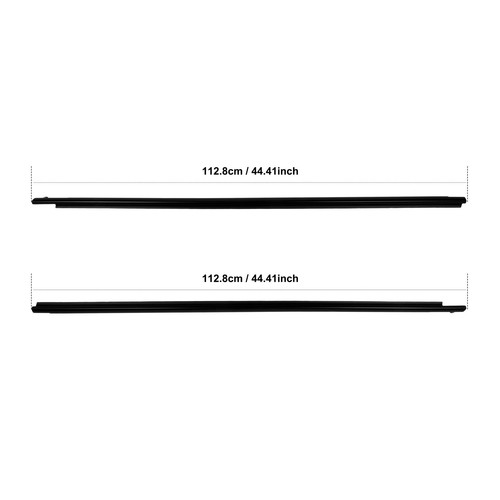For 2005-2010 Scion TC Outer Window Sweep Seal Belt Weatherstrip 2 Piece Kit - Picture 5 of 5