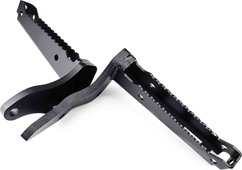 Yamaha Banshee 1987-2006 neue schwarze Baustahl Fußrasten hinten 2 Stück - Bild 4 von 12