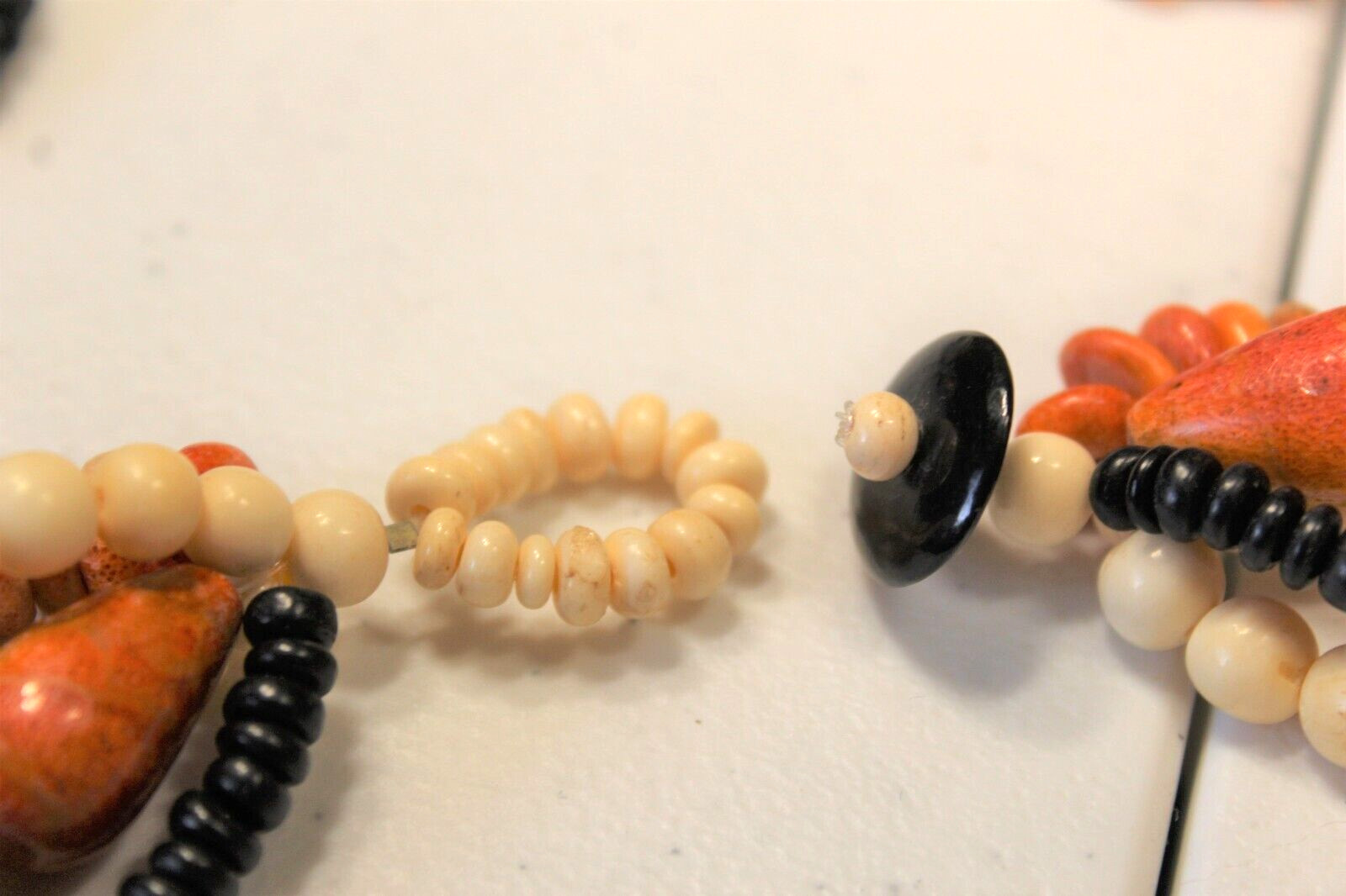 Unique Artisan Handmade Beaded Multi Layered Neck… - image 6