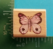 Rubber Stampede LITTLE BUTTERFLY Rubber Stamp Bug Insect