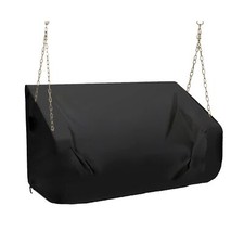 Porch Swing Cover 60 Inch Water-Resistant 600D Oxford Hanging Outdoor Swing C...