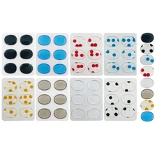 18pcs Drum Damper Drum Dampeners Silicone Drum Silencers Gel Drum Mute Pads