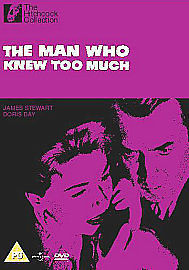The Man Who Knew Too Much [DVD] [1956], New DVD, James Stewart,Ralph Truman,Dori