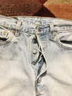 VTG 90s Levi's 501xx Jeans Made In USA 501-0150 Size 33 by 32 Distressed Faded — photo 3