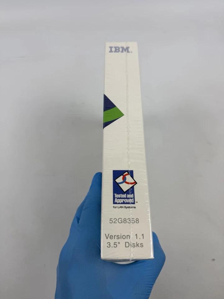 Vtg Rare IBM LAN Distance Remote Version 1.1 3.5" Diskettes OS/2 New Sealed - Image 4 of 4