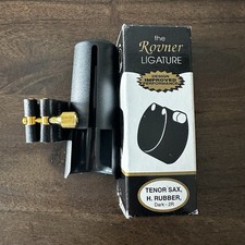 Rovner Tenor Sax Ligature Rubber, Dark-2R Brand new