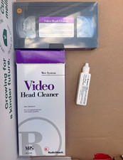 RadioShack Wet System VHS Video Head Cleaner w/ Cleaning Fluid, 44-1230