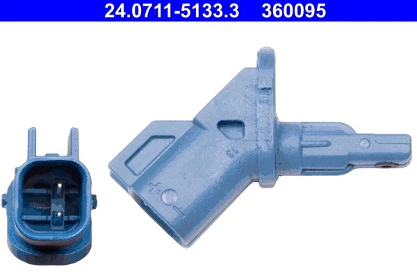 Capteur, N° Tours Roue Axial Avant pour Ford C-Max Focus Mondeo I - Photo 1/1