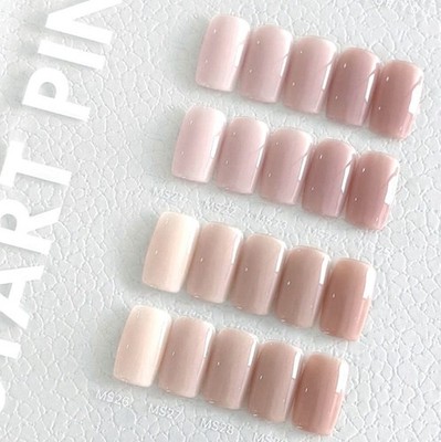 MIGOTHIC Start Pink Skin Tone Syrup Gel 10 Colors Set 10ml Nude K-Beauty
