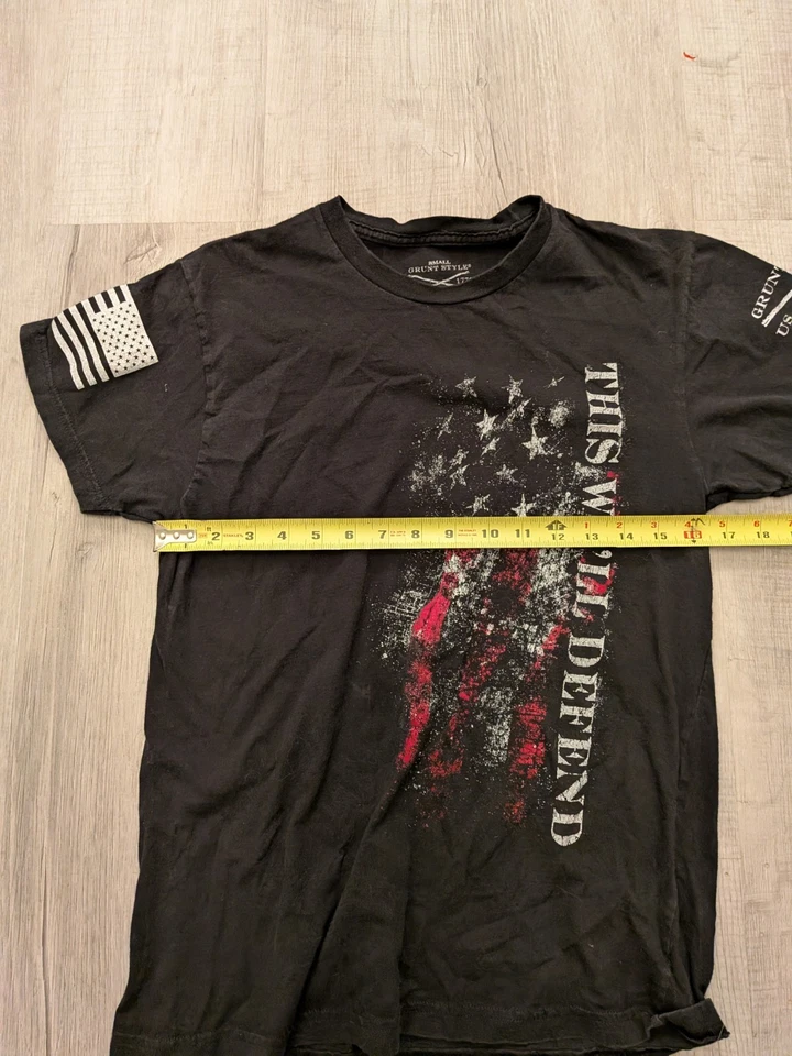 Camiseta Grunt Style This We'll Defend Flag 2.0 - Talla Pequeña  Foto 4 de 4