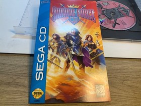 Vintage Shining Force CD Sega CD COMPLETE Manual and With reg card case damage