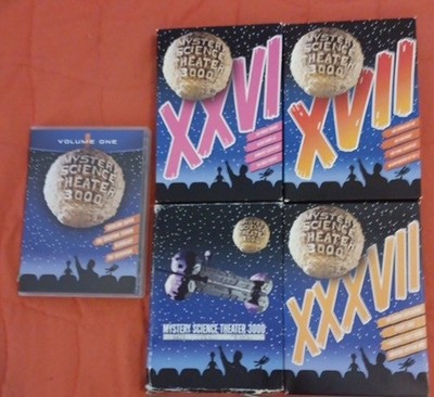Mystery Science Theater 3000: 4 box set  and  volume one. 