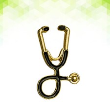  Persönlichkeit Retro Ärzte Krankenschwestern Stethoskop Brosche Cartoon Brosche