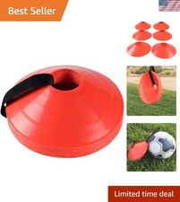 Durable 40 Pack Training Cones for Football, Soccer  Basketball Drills