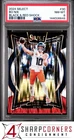 2024 PANINI SELECT BLACK & RED SHOCK PRIZM #30 BO NIX RC PSA 8