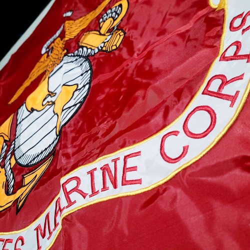 Embroidered Double Sided USMC Marine Corps Flag 3' x 5' Outdoor 3 Ply Heavy Duty - Picture 5 of 8