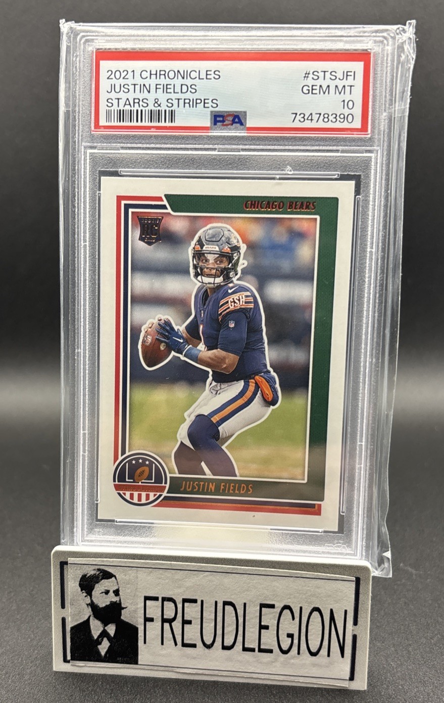 Justin Fields Panini Chronicles Stars & Stripes #STSJFI Base