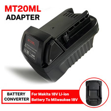 MT20ML Battery Adapter for Makita 18V Battery Convert To Milwaukee M18 18V Tools
