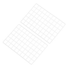 12"x20" Panel 2pcs Photo Grid for Wall White