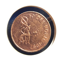 Norway 1997   50 Ore   👀