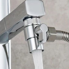 3 Way Diverter Valve for Sink Faucet Brass Adapter with Easy Installation