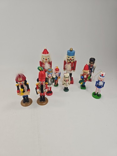 Lot Of 10 Vintage Nutcrackers - Steinbach, Silvestri, House Of Global Art, More!