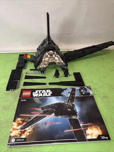 New ListingLEGO Star Wars 75156 Imperial Shuttle W/ Minifigs & Instructions INCOMPLETE
