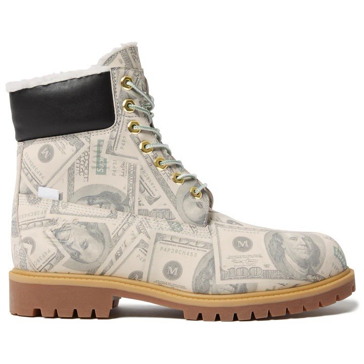 【即完売】Supreme × MM6 × Timberland Boots Size 13 - Supreme MM6 Maison Margiela Timberland Money 6 Premium