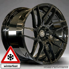 19 Zoll A802 concave Alufelgen 8,5x19 5x112 ET45 schwarz glänzend für Mercedes