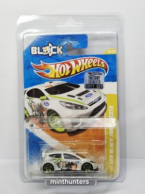 HOT WHEELS NEW MODELS '11 KEN BLOCK FORD FIESTA WHITE FACTORY SEALED