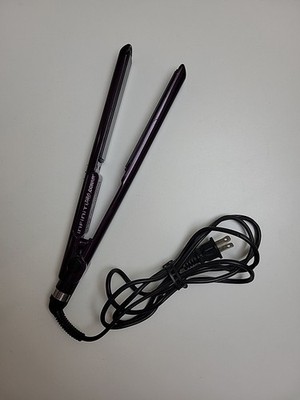 Conair INFINITI PRO Flat Iron Tourmaline Ceramic Adjustable Heat Purple 1 In