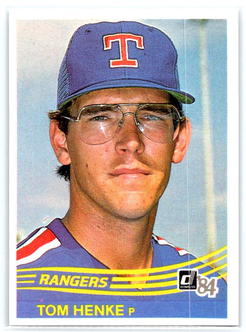 1984 Donruss #134 Tom Henke